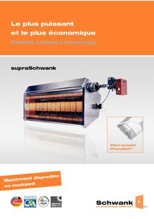 Luminous heater - Innovative, economic, fast and quiet
