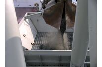 Dust control during unloading operation - BURNLEY BAFFLES