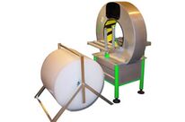Orbital wrapping machines accessories: Air bubble dispenser.