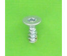 Self-tapping Screws : Screws For Thermoplastics - Countersunk Torx Head - Plastite Countersunk Head, Torx, WN 1423, White Zinc Steel
