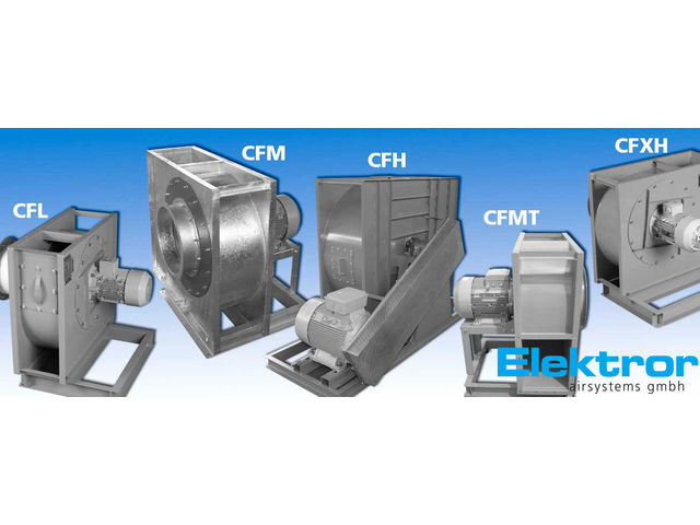 Heavy-duty Centrifugal Fans (up to 115.000 m³/h and 13.900 Pa)