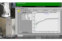 Melt-down stroke measuring integrated in welding unit B 5000