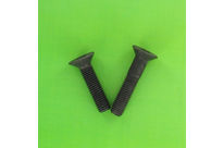 Hex Socket Screws : Countersunk Hex Socket Head - Black 10.9 Steel - Hex Socket Countersunk Head, Black 10.9 Steel, Fully Threaded, DIN 7991