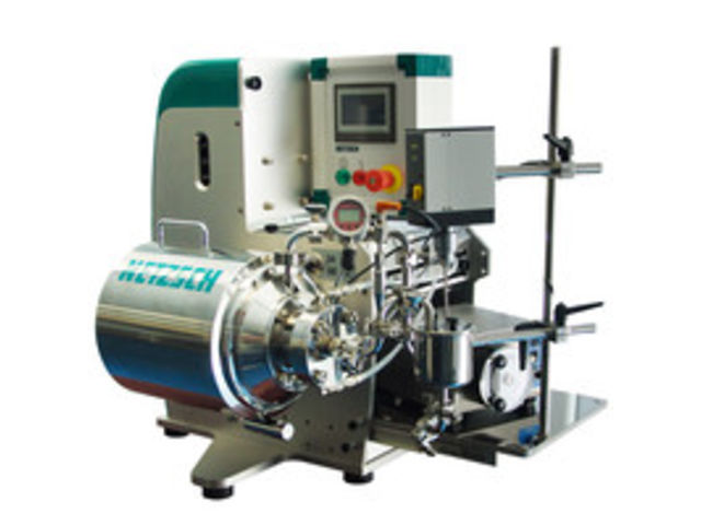 Laboratory agitator bead mills of the MiniSeries