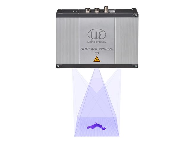 High-performance 3D snapshot sensor for industrial measurement tasks | surfaceCONTROL 3D 3200
