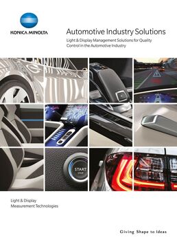 Colour & Light Management Solutions for Quality Control in the Automotive Industry