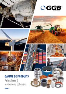 GGB Product Range Plain Bearings & Tribological Coatings