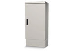 Electronic thermally isolated weatherproof cabinet