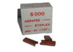 TOT 50 Coppered Staples - Box of 5000 Staples : AgTOT505M