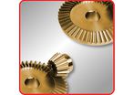 Brass bevel gear