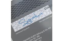 Signature Foil: For PVC cards