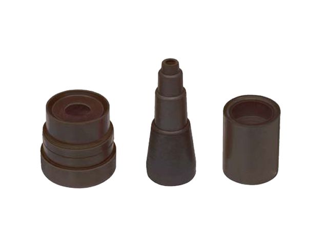 HELAVIA® moulded parts to samples in polychloroprene rubber (Neoprene)