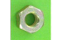 Nuts : Hex Nuts - Hex Nut, Hu, 0.8D - Hex Nut, Hu, Yellow Zinc Steel, DIN 934 - Hex Nut, Hu, Class 8 Yellow Zinc Steel, DIN 934