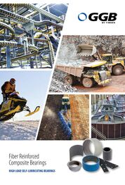 GGB FRC Range - Fiber Reinforced Composite Bearings - High Load Self-Lubricating Bearings