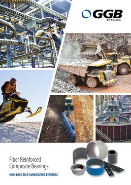GGB FRC Range - Fiber Reinforced Composite Bearings - High Load Self-Lubricating Bearings