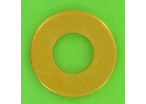 Washers and Circlips : Flat Washers - Without Chamfer - Medium Series "M" - Aluminium - Blister pack of 5 Washers, M Series AG3 OA, Gold