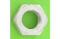 Nuts : Hex Nuts - Thin Hex Nut, Hm, 0.5D - Thin Hex Nut, Hm, Nickel-Plated Brass, DIN 439