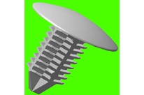 Araymond : Assemblages - ARAYMOND - Clip Plastique Pour Panneaux - Plastic Panel Clips - Clip &quot;Sapin&quot; - Fir Tree Fix