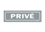 Private panel - Grey background