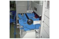 Walking beam shot blast machine