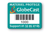 SBE Strong Tamper Proof Asset Tag, Color Print