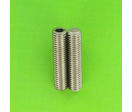 Fine Thread Screws : 100 Thread - Headless, Hex Socket - Flat Point, Black 14.9 Steel, DIN 913, 100 Thread