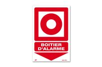 Fire alarm picto warning sign