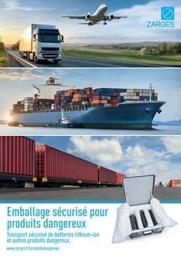 Storage and Transport Safe packaging for hazardous products