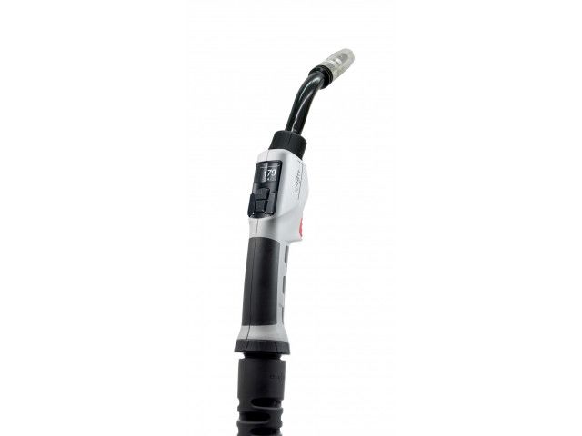PM welding torch, gas cooled