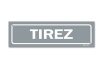 Pull panel - Grey background