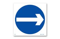Picto of compulsory direction signpost