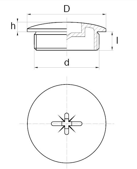 Slotted plug - produit présenté par BÜLTE PLASTIQUES