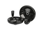 06287  Disc Handwheels with revolving taper grip