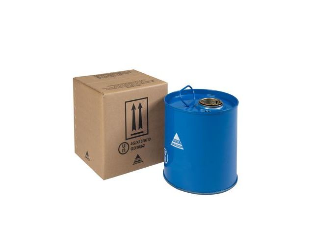 UN 4G box for 1 x 5L steel drum - 4G/X15/S - CODE 263