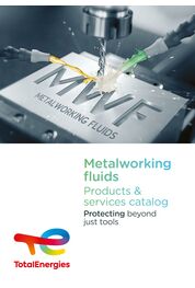 Metalworking fluids : products & services catalog