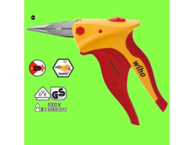 Wiha : WIHA- Pinces - Pinces Inomic® - Pince Demi Ronde Inomic® VDE
