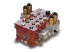 PROPORTIONAL HYDRAULIC DISTRIBUTOR POST-COMPENSATED "DPX100"