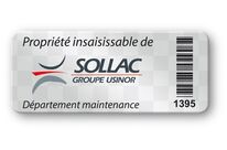 Polyester Void Anti-fraud Label Color Print