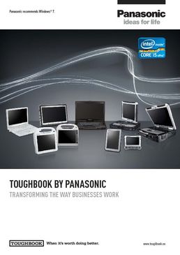 Panasonic Toughbook rugged notebook and tablets