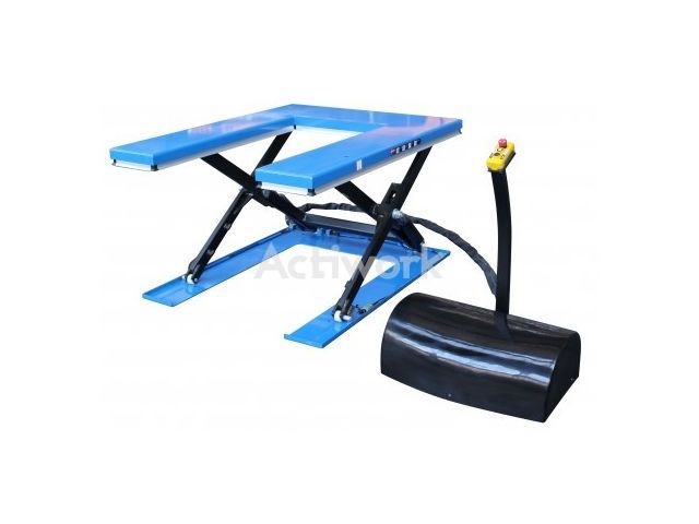 Extra-flat u-shaped lift table EUROSAVE