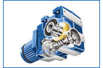 MOTOX-N helical worm geared motors