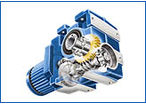 MOTOX-N helical worm geared motors