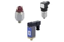 Pressure sensors for pneumatic or hydraulic applications