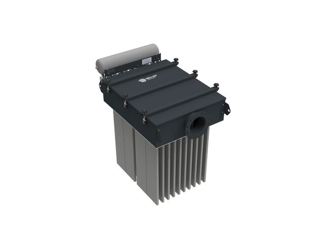 Flush fitted dust collector for silos and hoppers - JETLINE ® E HD