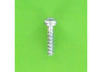 Self-tapping Screws : Screws For Thermoplastics - Round Button Head, Torx - Plastite Button Head, Torx, WN 1452, White Zinc Steel