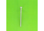 Wood Screws : Slotted Round Head Wood Screw - Slotted Round Head Wood Screw, White Zinc Steel, DIN 96