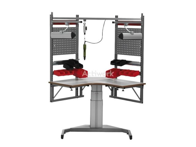Height-adjustable workstation - Gamme Méga Flex