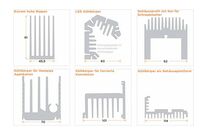 Heat sinks Special profiles according to customer requirements
