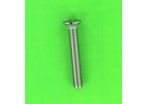 Metal Screws : Countersunk Head - Countersunk Slotted Head, DIN 963 - A4 Stainless Steel