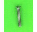 Metal Screws : Countersunk Head - Countersunk Slotted Head, DIN 963 - A4 Stainless Steel